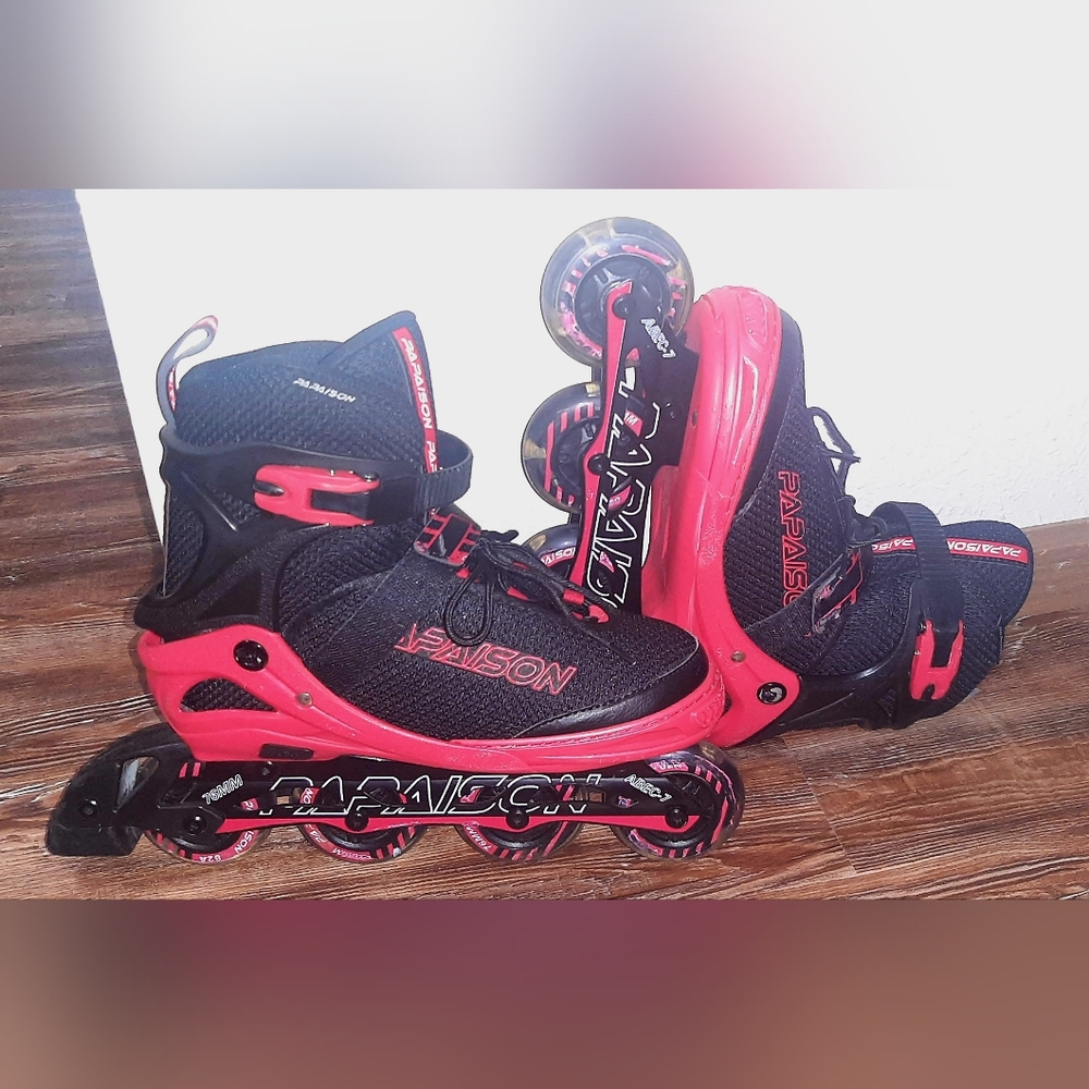 Papaison Large Adjustable Inline Skates / Rollerb… - image 1